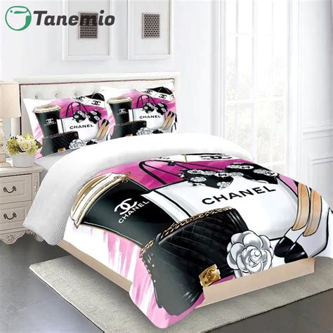 chanel duvet cover ebay|coco Chanel comforter set.